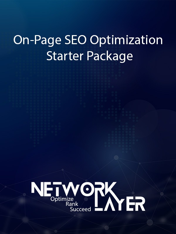 On-Page SEO Optimization Starter Package